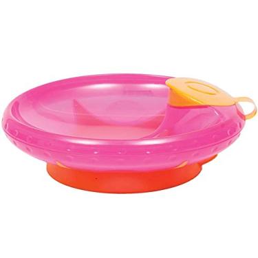 Imagem de Buba Prato Térmico Com Ventosa Rosa