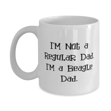Imagem de Linda caneca Beagle Dog 325 ml, I'm Not a Regular Dad. I'm a Beagle Dad, For Dog Dad, Gift From Friends, Cup For Beagle Dog Dad