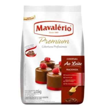 Imagem de Cobertura Fracionada Chocolate Premium Ao Leite Moeda 1,01Kg Mavalerio
