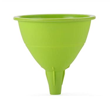 Imagem de GUIPAIHAI Funil dobrável de silicone grande diâmetro para cozinha doméstica funil de reabastecimento de vinho tinto