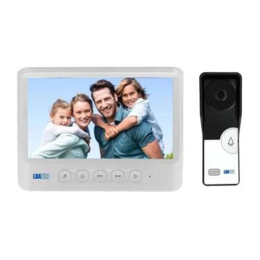 Imagem de Vídeo Porteiro Interfone Visão Noturna Tela 7 Lcd Viva Voz