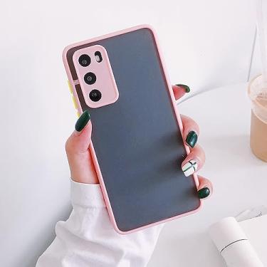 Imagem de Capa de telefone com proteção para câmera para Huawei P40 Pro P30 P20 Mate 30 20 Pro Nova 7SE Pro 6 5 TPU macio Moldura traseira capa, rosa, para Huawei Honor 30
