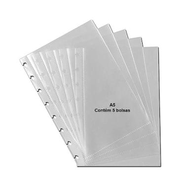 Imagem de Refil Envelope Transparente Caderno Inteligente A5 CIBA2001