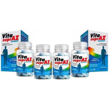 Imagem de Vitamina Completa Para Homens Vita Supraz Com 240 Cápsulas - União Qui