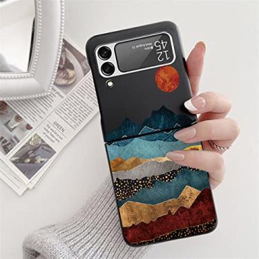 Imagem de Para Samsung Galaxy Z Flip3 Flip4 5 Capa preta rígida para Samsung ZFlip5 Galaxy ZFlip3 para sansung z flip 3 4 5 zflip 3 Capa Fundas, Khey, hriqshan, ForGalaxyZFlip4 (5G)