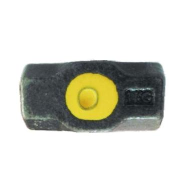 Imagem de Marreta Aço Com Cunha Com Cabo 1 Kg - Fundição Petrópolis