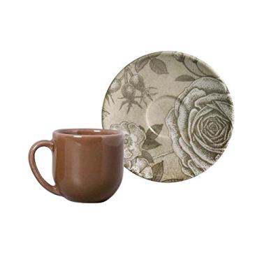 Imagem de Porto Brasil Conjunto com 6 Xícaras de Café Coup Sépia Colorido No Voltagev