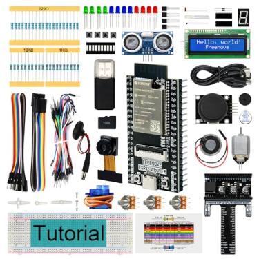 Imagem de Freenove Super Starter Kit para ESP32-WROVER (incluído) (compatível com Arduino IDE), câmera integrada sem fio, Python C, tutorial detalhado de 536 páginas, 173 itens, 82 projetos