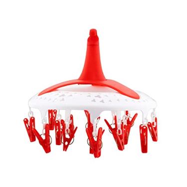 Imagem de Condor, Mini Varal Roupas Íntimas, 16 Prendedores, Cabo Giratório, Portátil