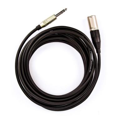 Imagem de Cabo De Microfone P10 Estereo Para Xlr Macho, Amphenol - 3 Metros