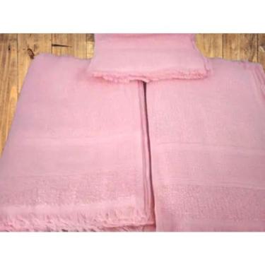 Imagem de 30 toalhinhas de mão Rosa Bebê para bordar, artesanato, toalha de boca, ponto cruz