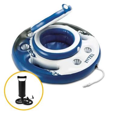 Imagem de Bar Cooler Inflável Flutuante Intex 15 Litros + Bomba Inflar