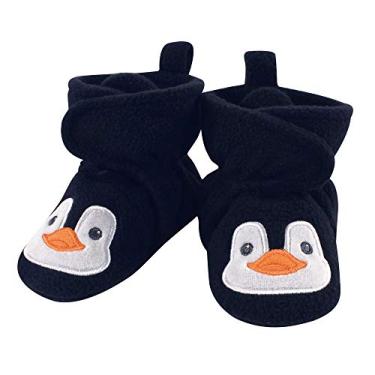 Imagem de Hudson Baby Conjunto de acessórios de inverno unissex para crianças, Pinguim azul-marinho, 6-12 meses