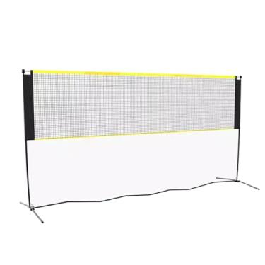 Imagem de Rede Portátil De Badminton Com 10/14/17 Pés De Largura, Redes De Pickleball De Tênis Com Suporte, Para Parque Interno E Externo, Fácil Armazenamento (Size : 4.1m/14ft)