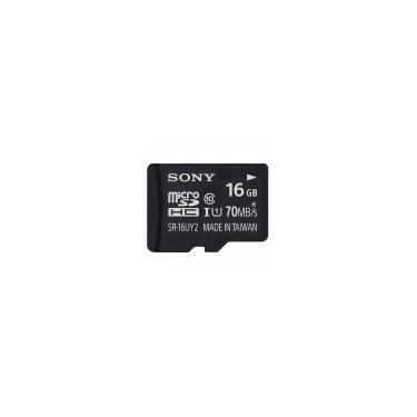 Imagem de Cartão de Memória MicroSDHC 16GB Sony UHS-I 70mb/s Classe 10
