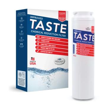 Imagem de Clear Choice Alternativa econômica para substituição do filtro de água da geladeira CLCH101 para o original de fábrica