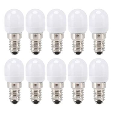 Imagem de Lâmpada LED de 1,5 W, Economia de Energia, Substituição de Lâmpada Halógena de 30 W, para Teto de Lustre, 10 Unidades E14 Lâmpada LED de Aço Inoxidável 220 V Com Design de