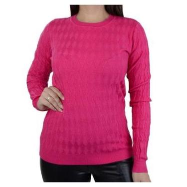 Imagem de Blusa Feminina Facinelli By Mooncity Tricot Pink - 651047-Feminino