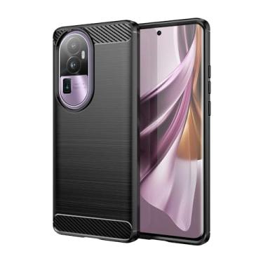 Imagem de Capas para OPPO Reno 10 Pro Plus.Caso básico,Botão de pressão flexível / 360 ° Proteção completa,Anti-fingerpirnts
