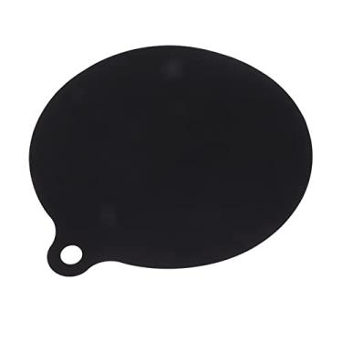 Imagem de Tampa de fogão de silicone, silicone de grau alimentício antiderrapante para proteger, tampa superior de fogão resistente ao calor, à prova de fogo, evita deslizamento, protetor (Round 22cm / 8.7in)