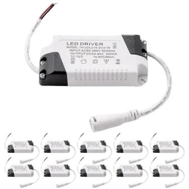 Imagem de Driver Reator para Led de 8w a 24w Painel e Plafon de embutir ou sobrepor Bivolt Kit (10)