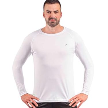 Imagem de Camiseta Poker Fator de Proteção UV50+ Masculina III - Branco