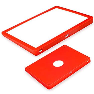 Imagem de Capa de silicone para Magic Trackpad 2 capa de silicone para Apple Touchpad Apple Trackpad sem fio capa protetora, 16.5*12*1.5cm, Vermelho
