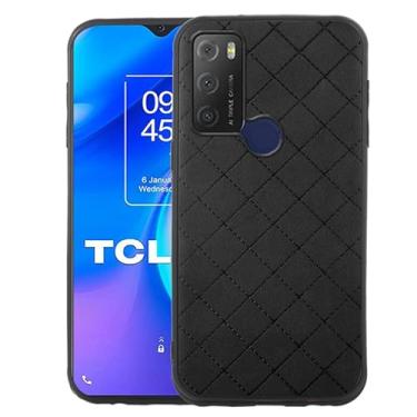 Imagem de ELISORLI Compatível com TCL 20E 20Y TLC 6125F capa robusta fina acessórios de celular antiderrapante borracha TPU proteção para celular capa macia de silicone para Alcatel 1S 2021/3L 2021 mulheres