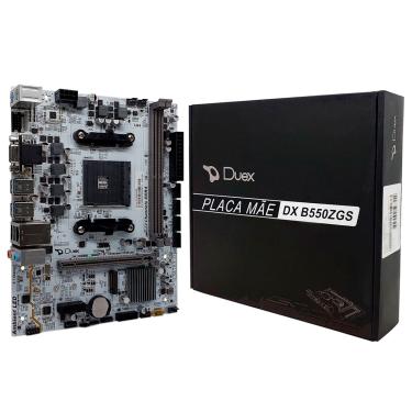 Imagem de Placa Mãe Duex DX B550ZGS, AMD AM4, DDR4, Micro ATX