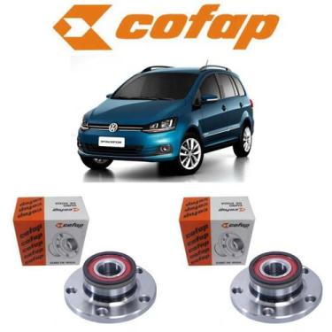 Imagem de 02 Cubo de Roda Original Cofap Traseiro Spacefox 1.6 2007 2008 2009, T