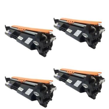 Imagem de Kit 4 Toner Compatível CF217A para Laserjet Pro M101 M106 M102A M102W 