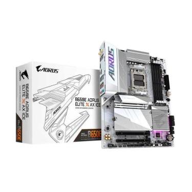 Imagem de Placa Mãe Gigabyte B650E AORUS ELITE X AX ICE (rev.1.0), DDR5, AM5, AT