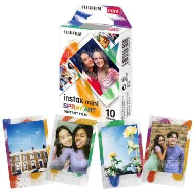 Imagem de Filme Fotográfico Fujifilm Spray Art Colorido Para Instax Mini - 10 Fo