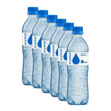 Imagem de Kit 6 Água Mineral Crystal 500ml