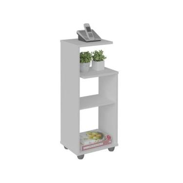 Imagem de Mesa Lateral Artely - Home Office Bis, Branco