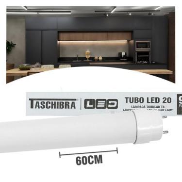 Imagem de Lâmpada LED Taschibra Tubular T8 9.9W 60x60cm Autovolt 110V/220V, Luz 