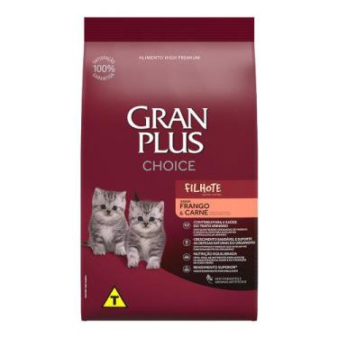 Imagem de Ração Gran Plus Gatos Filhotes Choice 10,1kg - GRANPLUS