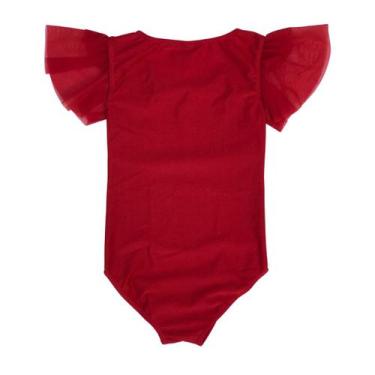 Imagem de Collant Bree Tule - Vermelho - Banho Maria, 2, Vermelho