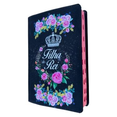 Imagem de Biblia NTLH Filha do rei - Linguagem de hoje com indice digital SBB - 