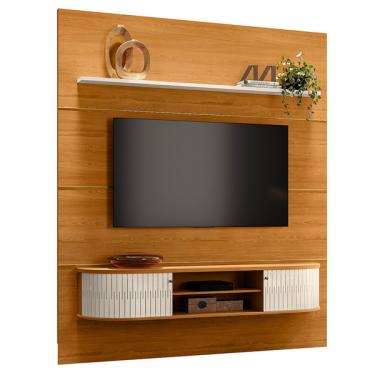 Imagem de Home Theater Suspenso Bugatti Tvs At  75  Cinamomo Off White