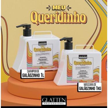 Imagem de Kit meu Queridinho Shampoo e Máscara Galãozinho 2x1 Litro da Glatten P