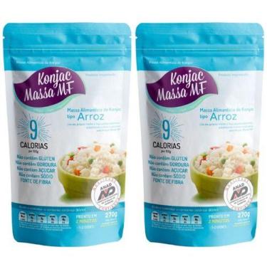 Imagem de Arroz Massa Shirataki 9 Calorias 2 X 270g Konjac