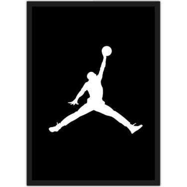 Imagem de Quadro Decorativo Basquete Esportes Decorações Com Moldura G07 - Vital