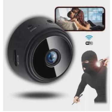 Imagem de Kit 6 Mini Câmera Espiã Gravador De Voz Visão Noturna WIFI 1080p - WCA