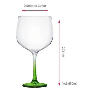 Imagem de Taça de Gin Tônica Gambo Verde For You Ruvolo