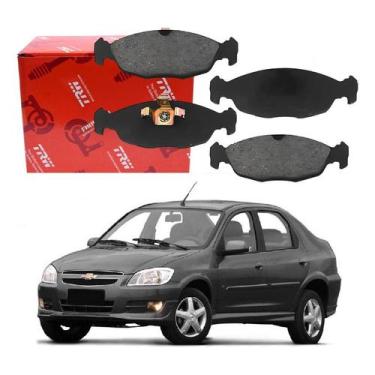 Imagem de Jogo Pastilha Freio Dianteira Trw Prisma 1.0 1.4 2010 A 2012