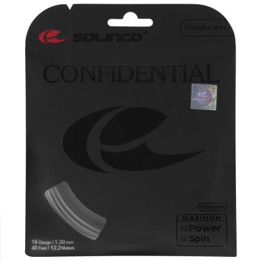 Imagem de Corda Solinco Confidential 16L 1.30mm Chumbo - Set Individual
