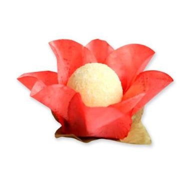 Imagem de Forminha para Doces Finos - Mini Lírio - Pint Art - Vermelho - 25 unid