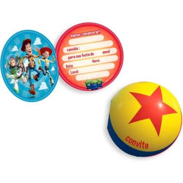 Imagem de Convite Festa Toy Story- Pacote com 8 unidades - Regina