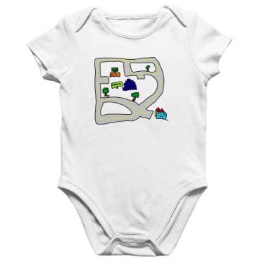 Imagem de Body Bebê Algodão Kids Road - Foca na Moda, Branco, P